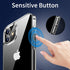JJGoo Compatiable with iPhone 12 Case and 12 Pro Case Clear, Transparent Shockproof Phone Case, Slim Anti-Scratch Hard PC Back Protective Cover Bu...