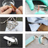 Ring Sizer Mandrel Set Metal Stick Measuring Tool Kit Finger Sizing Gauge US Size including Jewelry Rubber Hammer...