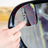 Pack-2 Car Rearview Blind Spot Mirror, Adjustable High-definition Fan-shaped Mirror, Frameless Wide-angle Convex Mirror, Universal Side Rearview A...