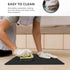 Super Absorbent Dish Drying Mat – 16X12 Coffee Mat for Countertops – Non-Slip Drying Mat for Kitchen Counter – Easy to Clean Water Absorbent Mat (...