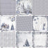 Papers For You - Mini Scrapbooking and Craft Paper Kit | "Snow On The Forest" Collection | Includes 24 Double Sided Papers with Different Designs ...