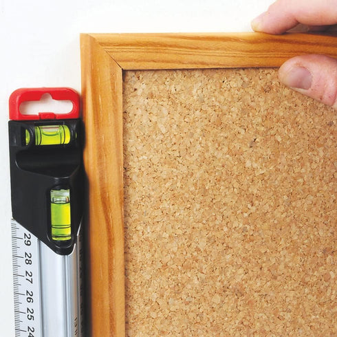 Kapro - 313 Measure Mate - Ultimate Home-Improvement Tool - With Level and Ruler - Features Sliding Markers and Knife Guide - Includes Nail Grippe...