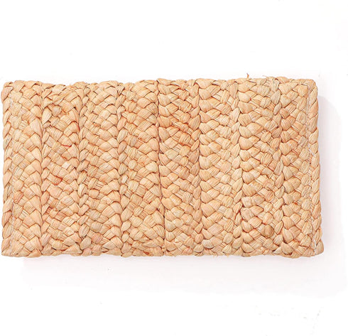 FARVALUE Women's Straw Clutch Summer Woven Purse HandBag Beach Straw Envelope Clutch Wallet for Women...