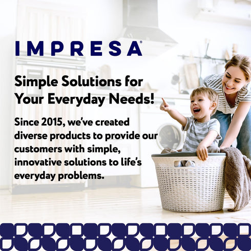 IMPRESA 3 Quart Silicone Lid - Instant Pot -Compatible - Insta Pot Pressure Cooker Lid for All Mini 3 Qt Models...