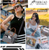 TuErCao Lunch Bag Women Insulated Lunch Box for Work Leakproof Soft Cooler for Picnic Travel Road Trips, Loncheras para Mujer Adult, Stripes...