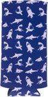 Shark Pattern Slim Can Coolie...