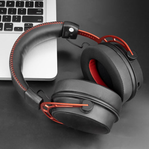 SOULWIT Replacement Earpads for HyperX Cloud 1/2/Pro/Core/Alpha/Alpha S/Flight/Stinger/Mix/CloudX/CloudX Chat, Ear Pads Cushions with Softer High-...