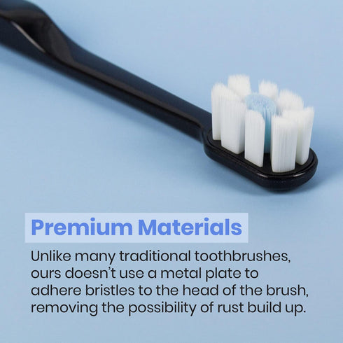 Lindo Polishing Toothbrush - for Sensitive Gums and Teeth, 12000+ Ultra Fine Bristles, Soft and Gentle, Deep Clean, Pack of 4...