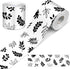 65.6 Feet Farmhouse Black and White Leaves Bulletin Board Borders Waterproof Board Trim Modern Farmhouse Leaves Board for School Classroom Blackbo...