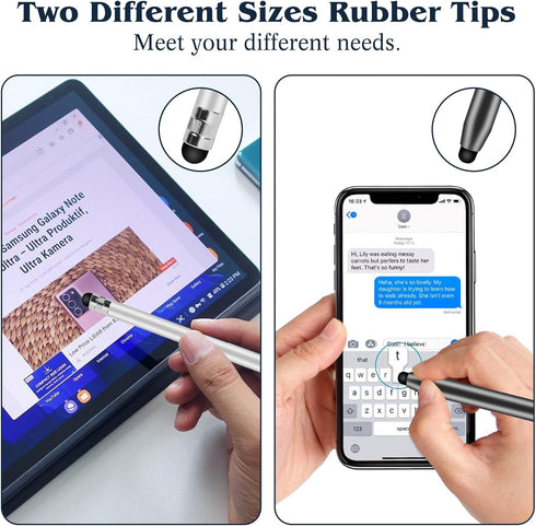 Stylus Pens for Touch Screens, AGREJO Stylus Pens High Precision Capacitive Stylus for iPad iPhone Tablets Samsung Galaxy All Universal Touch Scre...