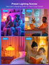 Smart Light Bulbs, Color Changing A19 LED Light Bulb, Work with Alexa and Google Assistant, Wi-Fi & Bluetooth Light Bulbs, 16 Million Colors RGBCW...