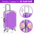 30 PCS 18 Inch Girl Doll Accessories Suitcase Travel Play Set - Camera, Suitcase Stickers, Toiletries, Pillow, Blindfold, Sunglasses, Passport, Ti...