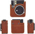 Phetium Instant Camera Case Compatible with Instax Mini 40,PU Leather Bag with Pocket and Adjustable Shoulder Strap (Brown)...