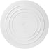 Wilton Smooth Edge Separator Plate for Cakes, 8-Inch , White...