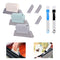 Window Groove Cleaning Brush Set Magic Window Track Cleaning Tools, Tile Lines Brush, Window Blind Duster...
