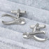 Silver Tone Pliers Cufflinks For Men With Gift Box...