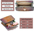 Chic Women Crocodile Leather bags Mini Top-Handle Clutch Compact Evening Bag Stylish Accessory for Essentials...
