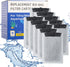 10 Pack Aquarium Filter Cartridge for Tetra Whisper Bio-Bag Power Filters, Medium Replacement Filter Cartridges for Tetra ReptoFilter...