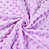Baby Blanket Super Soft Minky Blanket Purple Flower Blanket with Dotted Backing for Newborns Nursery Stroller Receiving Toddlers Crib Bedding for ...