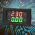 Fafeicy Digital Display AC Voltmeter,YB4835VA AC 500V/50A LED Ampere Meter Voltmeter, 2 Times per Second, Multimeter...