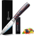 PAUDIN Paring Knife, 3.5 Inch Fruit Knife, High Carbon 5Cr15Mov Stainless Steel Forged Paring Knife, Ultra Sharp Small Kitchen Knife, Ergonomic Wo...