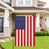 Burlap American 4th of July Garden Flag, United States Stars and Stripes Patriotic US Garden Flag, Double Sided, Perfect Decor for Outdoor Yard Po...