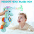 Baby Toys 0-6 Months,Infant Musical Stuffed Animals Soft Toy with Bright Colors,Crinkle Sound Paper, Multi-Textures & Rattles,Baby Newborn Toys fo...