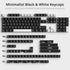 GTSP 168-keys PBT Keycaps Cherry Profile 75 Percent with 6U 7U Spacebar for US Layout Cherry MX Switch Mechanical Gaming Keyboard (WOB)...