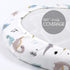 GRSSDER Stretchy Ultra Soft Fitted Bassinet Sheet Set 2 Pack, Universal Fit for Bassinets Baby Cradle Moses Basket Oval Rectangle Pad/Mattress, Ha...