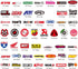 100 pcs/Pack Fashion Motocross Motorcycles Dirt Bike Supercross Stickers No Repetition Sticker Vinyl Cool Skateboard Guitar Travel Case Sticker Wa...