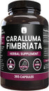 PURE ORIGINAL INGREDIENTS Caralluma Fimbriata (365 Capsules) No Magnesium Or Rice Fillers, Always Pure, Lab Verified...