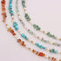 Healing Stone Chakra Crystal Carnelian Choker Necklace Natural Reiki Quartz Turquoise Imitation Pearl Necklace for Women Spiritual Jewelry...