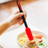 Silicone Spatula - Heat Resistant Rubber Spatulas for Cooking & Baking - Set of 4 - Red & Black...