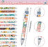 24 Pcs Flower Ballpoint Pens Flower Notepads Set Flower Design Line Notebook Employee Gifts Set for Student Men Women Notebooks Bulk for Journalin...