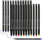 Fineliner Pens, Set of 24 Fineliners, 0.4 mm Tips Fine Point Markers, Assorted Art Pens, Water-Based Fine Tip Markers for Drawing, Sketching, Jour...