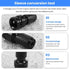 1/2 inch Square To 1/4 inch Black Hex Ratchet Socket Wrench Socket Adapter Spanner Set Drive Converter Impact Tool Hand Tools...