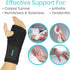 Vive Wrist Brace - Carpal Tunnel Hand Compression Support Wrap for Men, Women, Tendinitis, Bowling, Sports Injuries Pain Relief - Removable Splint...