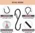 10 Pack Heavy Duty S Hooks Stainless Steel S Shaped Hooks Hanging Hangers for Kitchenware Spoons Pans Pots Utensils Clothes Bags Towers Tools Plan...