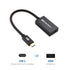 Cable Matters Braided Aluminum USB C to HDMI Adapter, Support 4K 60Hz, 2K 144Hz and HDR (HDMI to USB C Adapter) in Matte Black for iPhone 15, 15 P...