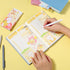 4 Pack Cute Sticky Notes Set, 240 Sheets/Pad Kawaii Self-Stick Note Pads Cartoon Series Sticky Notes Memo Pads for Teacher Students Gifts School O...