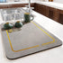 Dish Drying Mat for Kitchen Counter, Dishes, Dish Rack, Coffee Machine, Appliance, Coffee Bar Accessories, Super Absorbent and Quick Drying Mat, L...
