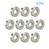 R1660ZZ 10 PCS Deep Groove Ball Bearing 6×16×5mm Double Metal Shielded Ball Bearing Chrome Steel P0 Z2 Bearing for Industrial Machine,Power Tools ...