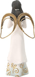 Pavilion Gift Company Mother You are A Blessing-5.5 Inch African American Praying Collectible Resin Angel Figurine, White...