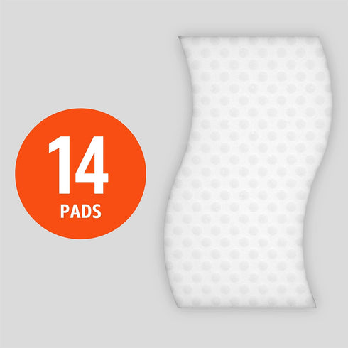 Amazon Basics Extra Durable Cleaning Eraser, White, 14 Count...