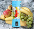 Portable Blender, Personal size blender for Shakes and Smoothies with USB Rechargeable, 380Ml blender Cup With 6 Blades, Handheld Blender Suitable...