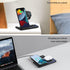 Wireless Charging Station, 3 in 1 Foldable Wireless Charger Stand, Wireless Charging Stand for iPhone 13/12/12 Pro/12 Pro Max/11/XS Max/XS/XR/X/8P...