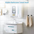 FILTA Towel Hooks for Bathrooms Wall Mounted, Black Towel Hooks, Robe & Towel Hooks, Bathroom Towel Hooks for Wall, Towel Hangers for Bathroom Wal...