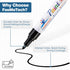 Paint Pen Paint Markers - Permanent Acrylic Markers 4 Pack White & Black, Oil Based, Medium Tip, Quick Dry, Wateproof Paint Markers for Rock, Fabr...
