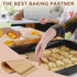 130PCS Parchment Paper Baking Sheets, 13 x 9 In, Precut Non-Stick Parchment Sheets for Baking, Grilling, Air Fryer, Steaming, and More (Unbleached...