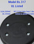 Foot Switch OFF/ON 6FT Switch in Middle of Zip Cord Polarized Plug Outlet AWG18 250VAC Extension Cord for Floor Lamp Table Lamp Christmas Tree Too...